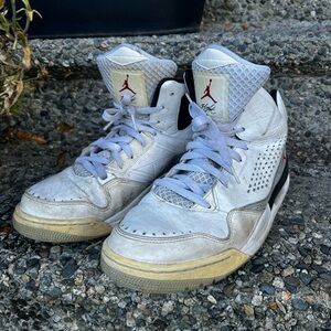 Nike Air Jordan Flight Origin 629942-105 White Basketball Sneakers